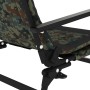 Folding fishing chair with camouflage armrests by vidaXL, Garden chairs - Ref: Foro24-4006417, Price: 120,54 €, Discount: %