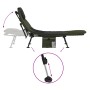 Fishing lounge chair with adjustable foldable green mud legs by vidaXL, Outdoor beds - Ref: Foro24-4006422, Price: 163,53 €, ...