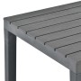 Mesa de jardín de plástico gris antracita 78x78x72 cm de vidaXL, Mesas de jardín - Ref: Foro24-48784, Precio: 110,99 €, Descu...