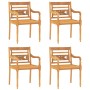 5-piece garden dining set solid teak wood by vidaXL, Garden sets - Ref: Foro24-3155977, Price: 584,99 €, Discount: %