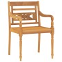 5-piece garden dining set solid teak wood by vidaXL, Garden sets - Ref: Foro24-3155977, Price: 584,99 €, Discount: %