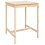 Garden table and high stools 5 pieces solid pine wood by vidaXL, Garden sets - Ref: Foro24-3154730, Price: 269,29 €, Discount: %