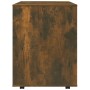 Smoked oak plywood wheel cabinet 60x53x72 cm by vidaXL, Lockers and storage cabinets - Ref: Foro24-815969, Price: 74,99 €, Di...