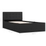 Hydraulic canape bed storage dark gray fabric 100x200 cm by vidaXL, Beds and slatted bases - Ref: Foro24-285571, Price: 362,6...