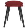 Red fabric footstool 45x29.5x35 cm by vidaXL, Ottomans - Ref: Foro24-341501, Price: 43,99 €, Discount: %