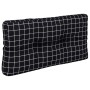 Cushions for pallet sofa 2 pieces black checkered fabric by vidaXL, Cushions for chairs and sofas - Ref: Foro24-360727, Price...