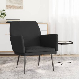 Black velvet armchair 62x79x79 cm by vidaXL, Armchairs - Ref: Foro24-351377, Price: 98,82 €, Discount: %