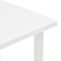 Mesa de jardín de plástico blanco 80x75x72 cm de vidaXL, Mesas de jardín - Ref: Foro24-48802, Precio: 85,84 €, Descuento: %