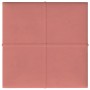 Wall panels 12 pcs pink velvet 30x30 cm 1.08 m² by vidaXL, Wall covering - Ref: Foro24-344045, Price: 28,99 €, Discount: %