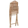 Folding garden chairs with cushions 2 units bamboo by vidaXL, Garden chairs - Ref: Foro24-3064011, Price: 103,99 €, Discount: %