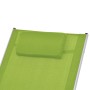 Silla mecedora de jardín de textilene verde de vidaXL, Sillas de jardín - Ref: Foro24-47784, Precio: 76,51 €, Descuento: %