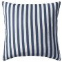 Striped outdoor cushions 45x45 cm navy blue 2 units by vidaXL, Cushions - Ref: Foro24-132306, Price: 30,23 €, Discount: %