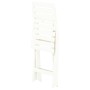 Folding garden chairs 2 units white plastic by vidaXL, Garden chairs - Ref: Foro24-48786, Price: 86,70 €, Discount: %