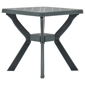 Green plastic bistro table 70x70x72 cm by vidaXL, Garden tables - Ref: Foro24-48800, Price: 85,99 €, Discount: %