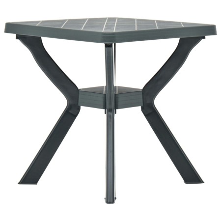 Grüner Bistrotisch aus Kunststoff 70x70x72 cm von vidaXL, Gartentische - Ref: Foro24-48800, Preis: 88,23 €, Rabatt: %