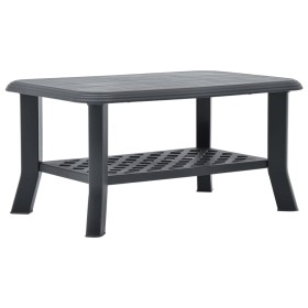 Anthracite grey plastic coffee table 90x60x46 cm by vidaXL, Coffee table - Ref: Foro24-48795, Price: 79,91 €, Discount: %