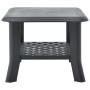 Mesa de centro de plástico gris antracita 90x60x46 cm de vidaXL, Mesas de centro - Ref: Foro24-48795, Precio: 85,79 €, Descue...