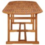 Garden dining set 13 pieces solid acacia wood by vidaXL, Garden sets - Ref: Foro24-3086981, Price: 942,99 €, Discount: %