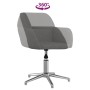 Sillas de comedor giratorias 2 unidades tela gris claro de vidaXL, Sillas de comedor - Ref: Foro24-3103030, Precio: 159,41 €,...