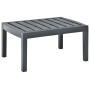 Mesa de jardín de plástico gris antracita 78x55x38 cm de vidaXL, Mesas de jardín - Ref: Foro24-48815, Precio: 78,99 €, Descue...