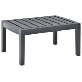 Anthracite gray plastic garden table 78x55x38 cm by vidaXL, Garden tables - Ref: Foro24-48815, Price: 78,99 €, Discount: %