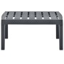 Mesa de jardín de plástico gris antracita 78x55x38 cm de vidaXL, Mesas de jardín - Ref: Foro24-48815, Precio: 78,99 €, Descue...