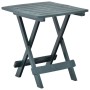 Green plastic garden folding table 45x43x50 cm by vidaXL, Garden tables - Ref: Foro24-48809, Price: 40,06 €, Discount: %