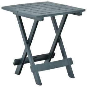 Green plastic garden folding table 45x43x50 cm by vidaXL, Garden tables - Ref: Foro24-48809, Price: 38,36 €, Discount: %