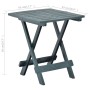 Green plastic garden folding table 45x43x50 cm by vidaXL, Garden tables - Ref: Foro24-48809, Price: 40,06 €, Discount: %