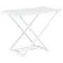 Tendedero plegable de plástico blanco de vidaXL, Tendederos y perchas - Ref: Foro24-48817, Precio: 102,21 €, Descuento: %