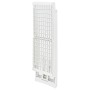 Tendedero plegable de plástico blanco de vidaXL, Tendederos y perchas - Ref: Foro24-48817, Precio: 102,21 €, Descuento: %