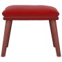 Red wine velvet footrest 45x29.5x35 cm by vidaXL, Ottomans - Ref: Foro24-341473, Price: 44,06 €, Discount: %