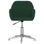 Silla de oficina giratoria de tela verde oscuro de vidaXL, Sillas de oficina - Ref: Foro24-344717, Precio: 84,98 €, Descuento: %