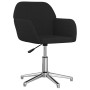 Silla de oficina giratoria de tela negra de vidaXL, Sillas de oficina - Ref: Foro24-344720, Precio: 84,83 €, Descuento: %