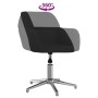 Silla de oficina giratoria de tela negra de vidaXL, Sillas de oficina - Ref: Foro24-344720, Precio: 84,83 €, Descuento: %