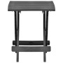 Folding anthracite gray plastic garden table 45x43x50 cm by vidaXL, Garden tables - Ref: Foro24-48810, Price: 36,93 €, Discou...