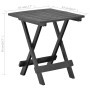 Folding anthracite gray plastic garden table 45x43x50 cm by vidaXL, Garden tables - Ref: Foro24-48810, Price: 36,93 €, Discou...