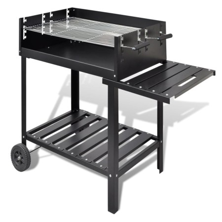 Holzkohlegrillständer mit 2 Rädern von vidaXL, Grillen - Ref: Foro24-40714, Preis: 177,22 €, Rabatt: %