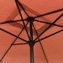 Garden umbrella with metal pole 300x200 cm terracotta by vidaXL, Umbrellas - Ref: Foro24-44504, Price: 62,77 €, Discount: %