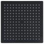 Cabezal ducha efecto lluvia acero inox cuadrado negro 25x25 cm de vidaXL, Cabezales de ducha - Ref: Foro24-147696, Precio: 34...