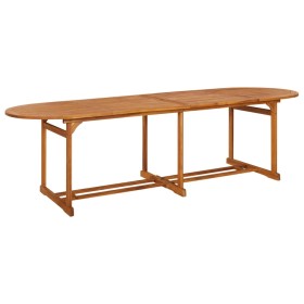 Mesa de comedor jardín 280x90x75 cm madera maciza de acacia de vidaXL, Mesas de jardín - Ref: Foro24-315950, Precio: 304,99 €...