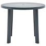 Green plastic garden table 89 cm by vidaXL, Garden tables - Ref: Foro24-48806, Price: 81,41 €, Discount: %