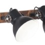 Black industrial wall lamp 90x25 cm E27 by vidaXL, Lamps - Ref: Foro24-320511, Price: 84,57 €, Discount: %