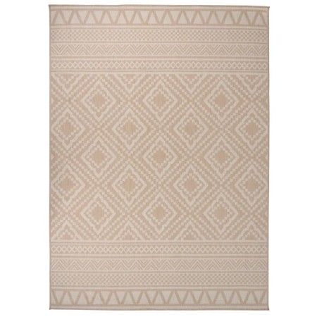 Brown striped flat weave outdoor rug 200x280 cm by vidaXL, Rugs - Ref: Foro24-340868, Price: 82,91 €, Discount: %