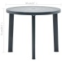 Green plastic garden table 89 cm by vidaXL, Garden tables - Ref: Foro24-48806, Price: 81,41 €, Discount: %