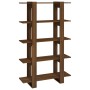 Brown oak shelving/space divider 100x30x160 cm by vidaXL, Bookcases and shelves - Ref: Foro24-813562, Price: 67,53 €, Discoun...