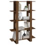 Brown oak shelving/space divider 100x30x160 cm by vidaXL, Bookcases and shelves - Ref: Foro24-813562, Price: 67,53 €, Discoun...