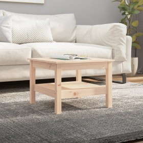 Solid pine wood coffee table 55x55x40 cm by vidaXL, Coffee table - Ref: Foro24-814269, Price: 66,48 €, Discount: %