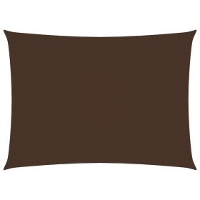 Rectangular sail awning brown Oxford fabric 2x3.5 m by vidaXL, Umbrellas - Ref: Foro24-135806, Price: 30,40 €, Discount: %