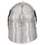 Réplica de casco de caballero medieval antiguo LARP acero plata de vidaXL, Armas coleccionables - Ref: Foro24-286215, Precio:...